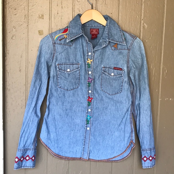 Lucky Brand Vintage Embroidered Denim 